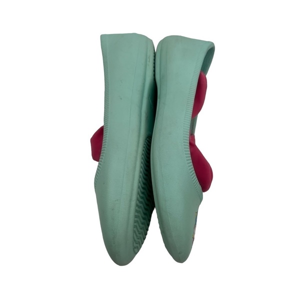 Native Shoes Margot Bow X Little Twin Stars Blue Pink Bow Slip On Shoes Size 13C - Picture 6 of 8